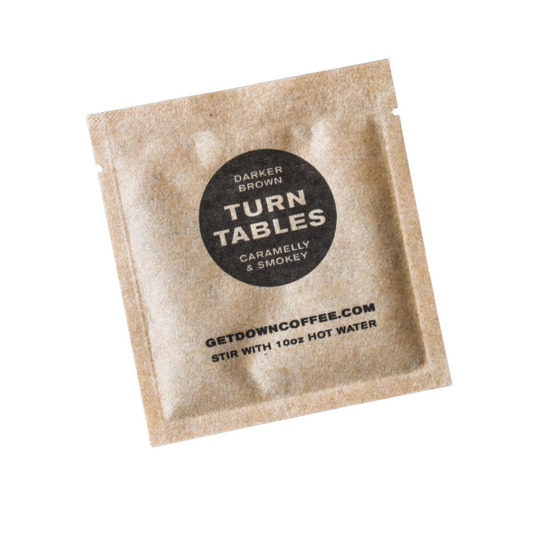 Turntables Instant Coffee 6-cup box